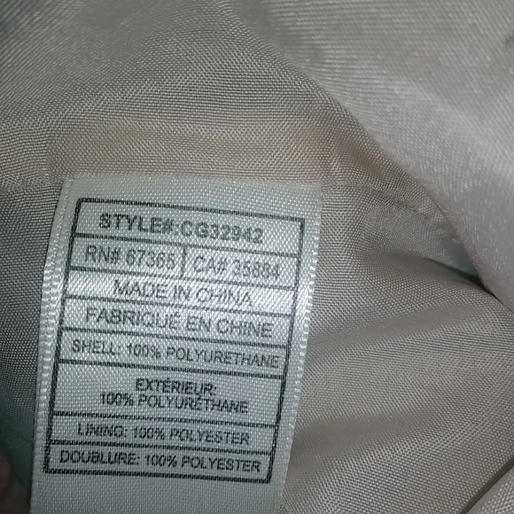 Cupcakes & Cashmere M Soft Leather Zip Front Jacket in Lightest Beige - Picture 10 of 13